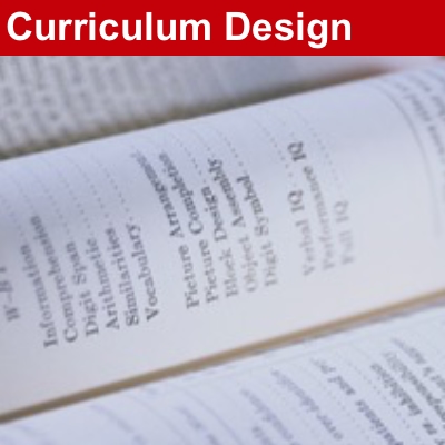 Curriculum Design and Development (B-K)